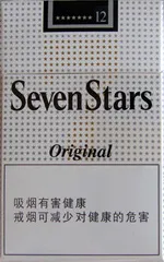 Seven Stars Original 12 七星(原味) cigarette pack